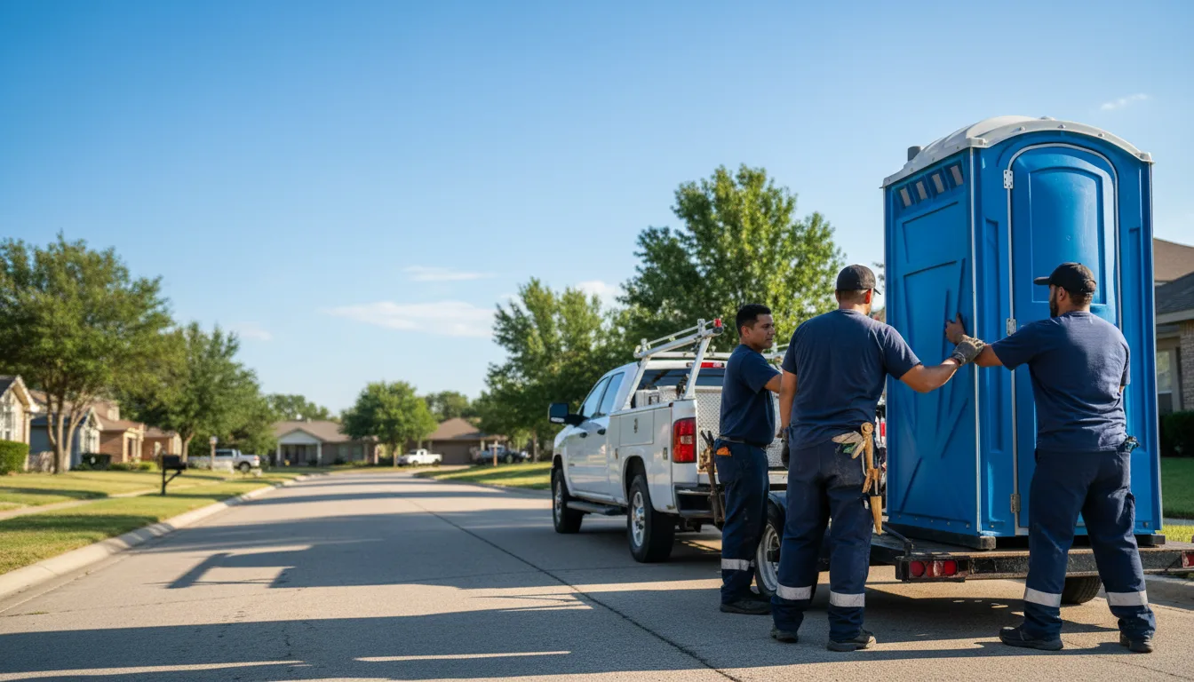 Portable Toilet Rental in Banquete, TX near me